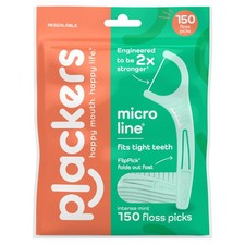 150 CT Plackers Micro Mint Dental Floss Tooth Picks Plastic Oral Teeth Flosse