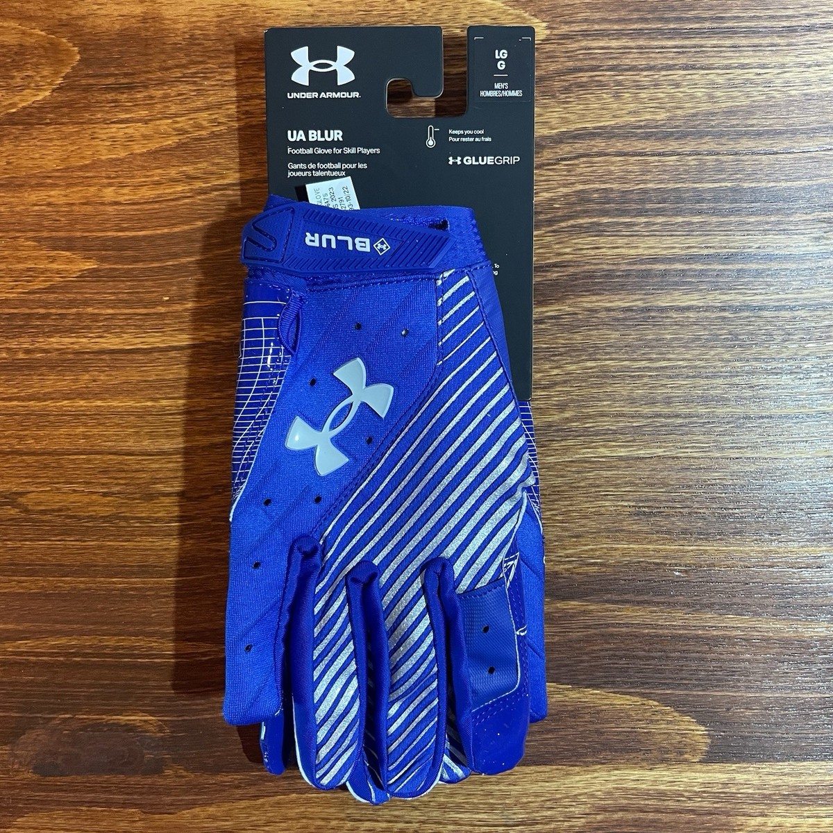 Under Armour Glove Juice Football Under Armour UA BLUR Blue