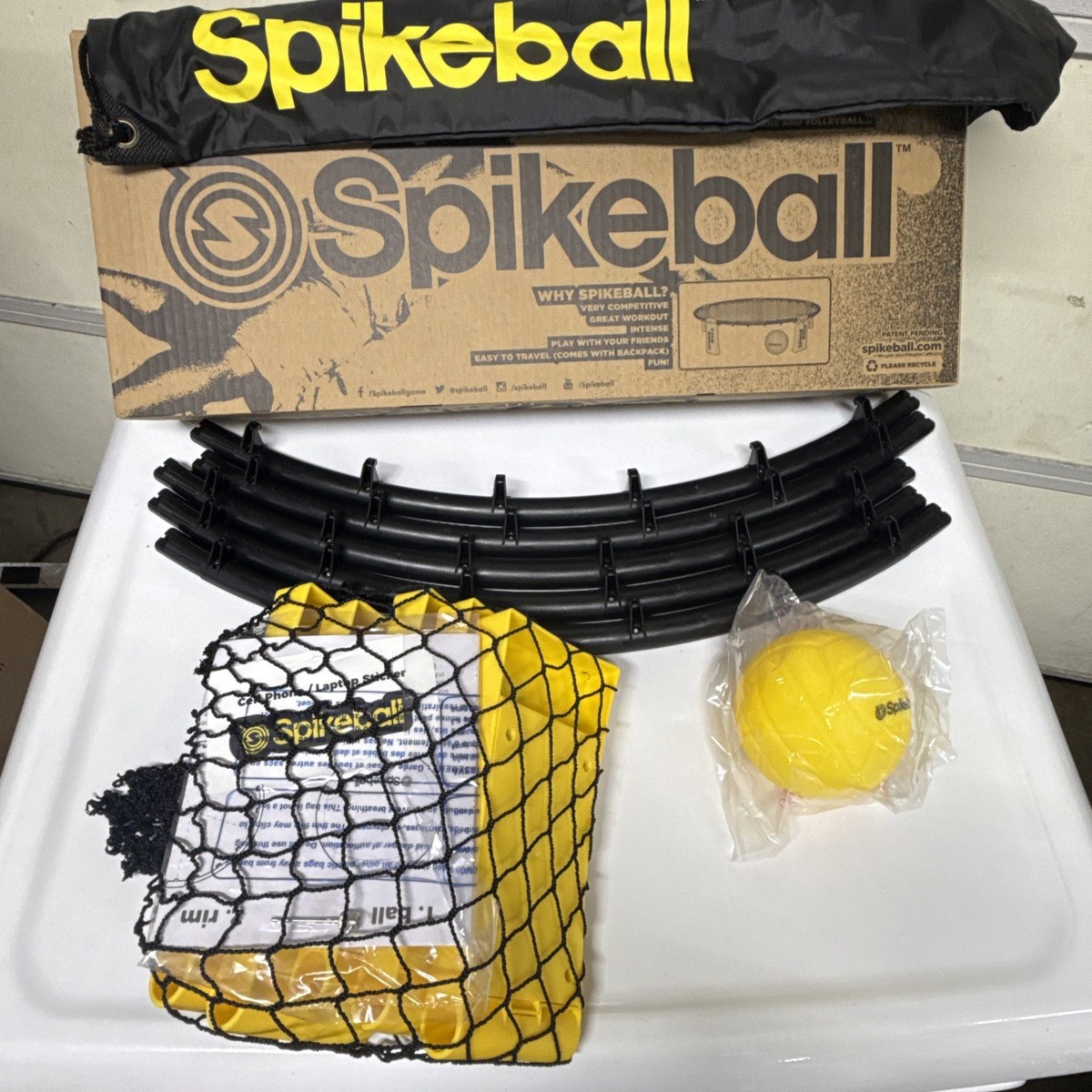 Spikeball 3 Ball Set Playing Net for sale online | eBay