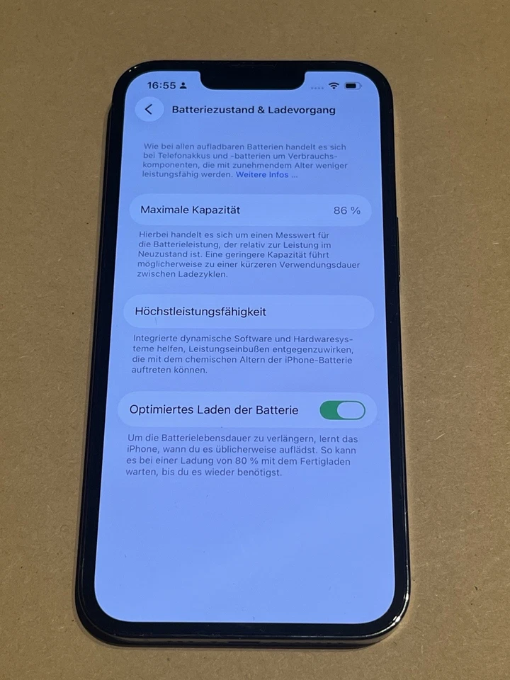 Apple iPhone 13 Pro - 512GB - Graphite (Ohne Simlock) 86% Sehr guter Zustand - Bild 3 von 4