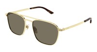 Gucci Sonnenbrille GG1881S 002 Gold Braun Herren