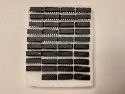 Lot of 39 Genuine Texas Instruments SN7407N Hex Buffer - Socket Pulls