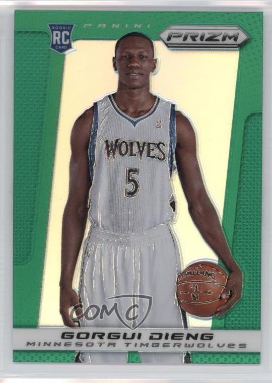 2013-14 Panini Prizm Retail Green Prizm Gorgui Dieng #294 0k0