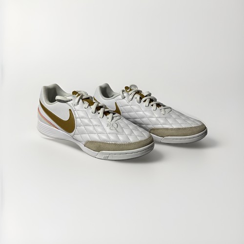 Nike Legend 7 Ronaldinho Indoor White Gold AQ2217-171 Mens 7.5 R10 - Afbeelding 10 van 13