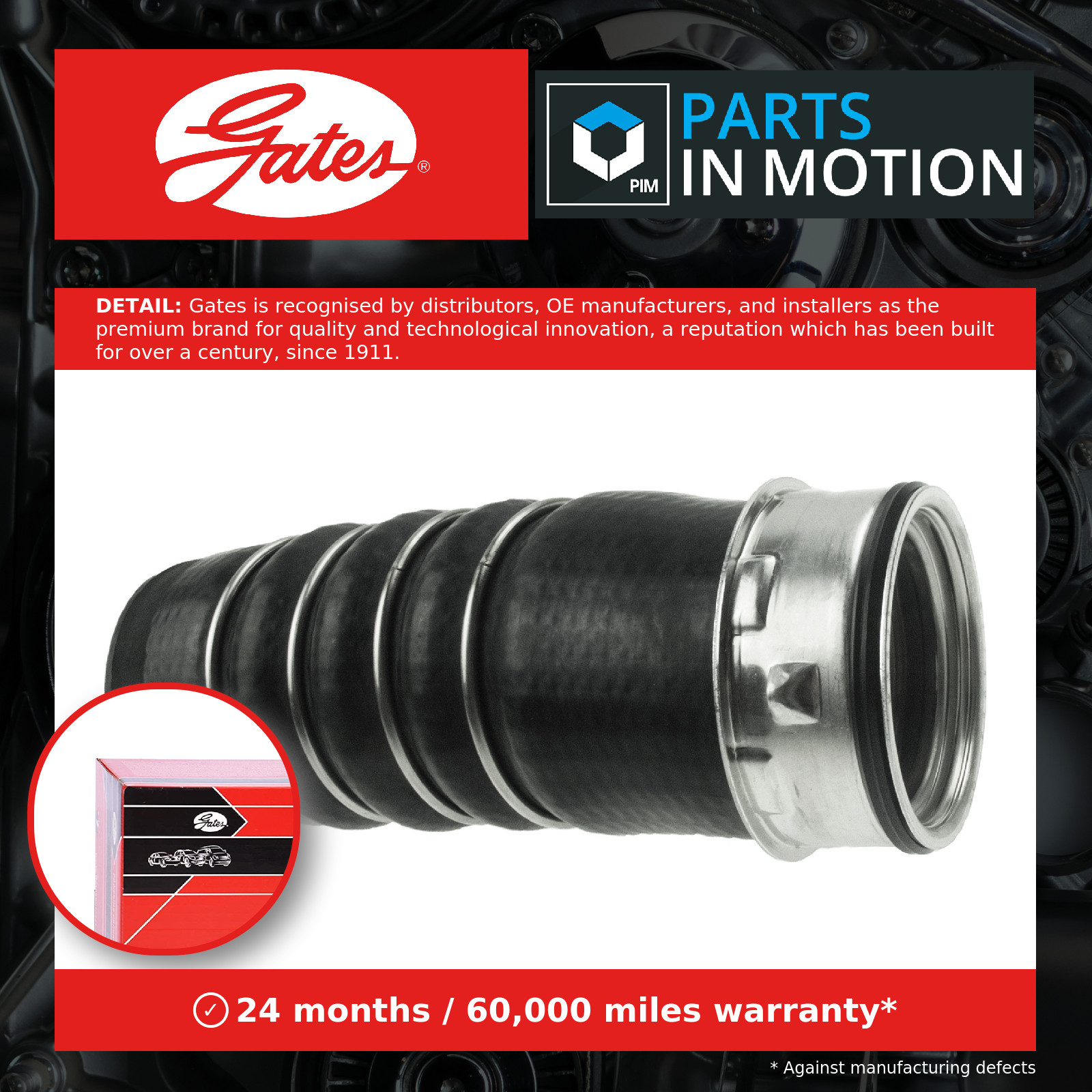 ✅Fits GATES 09-0284 TURBO HOSE 09-0284 ⭐UK Seller⭐ - Image 30