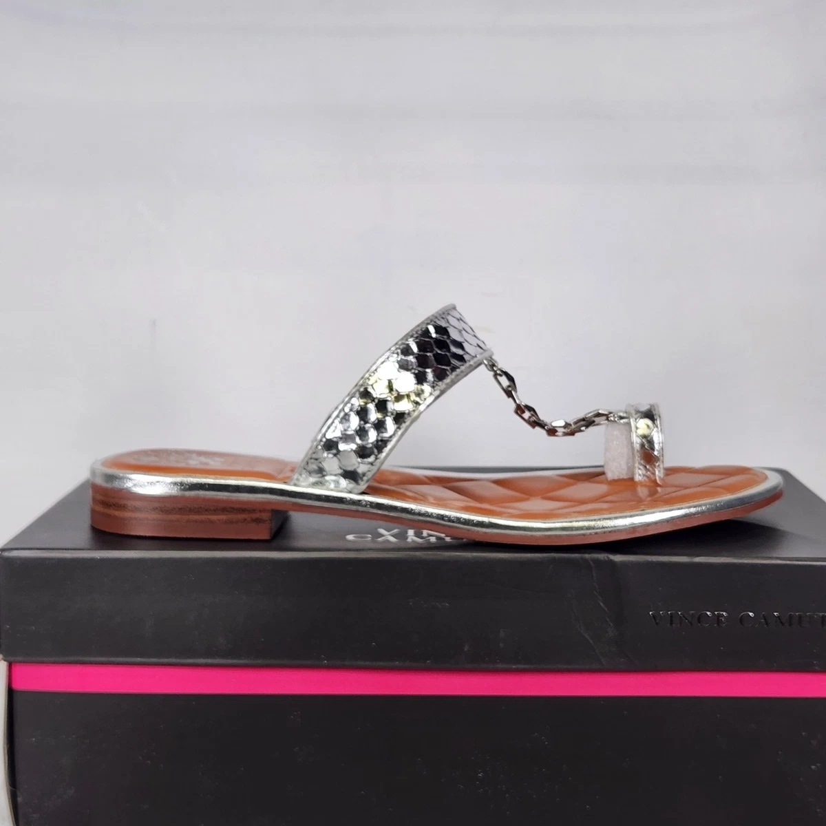 chinese dress ladies Amazon.com | Vince Camuto Women's Patie Buckle Gathered High Heel Sandal,  Bianco, 6 main image 1