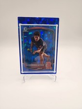 Roman Anthony 2025 Bowman Chrome Sapphire Image Variation SP BCP-167 Red Sox