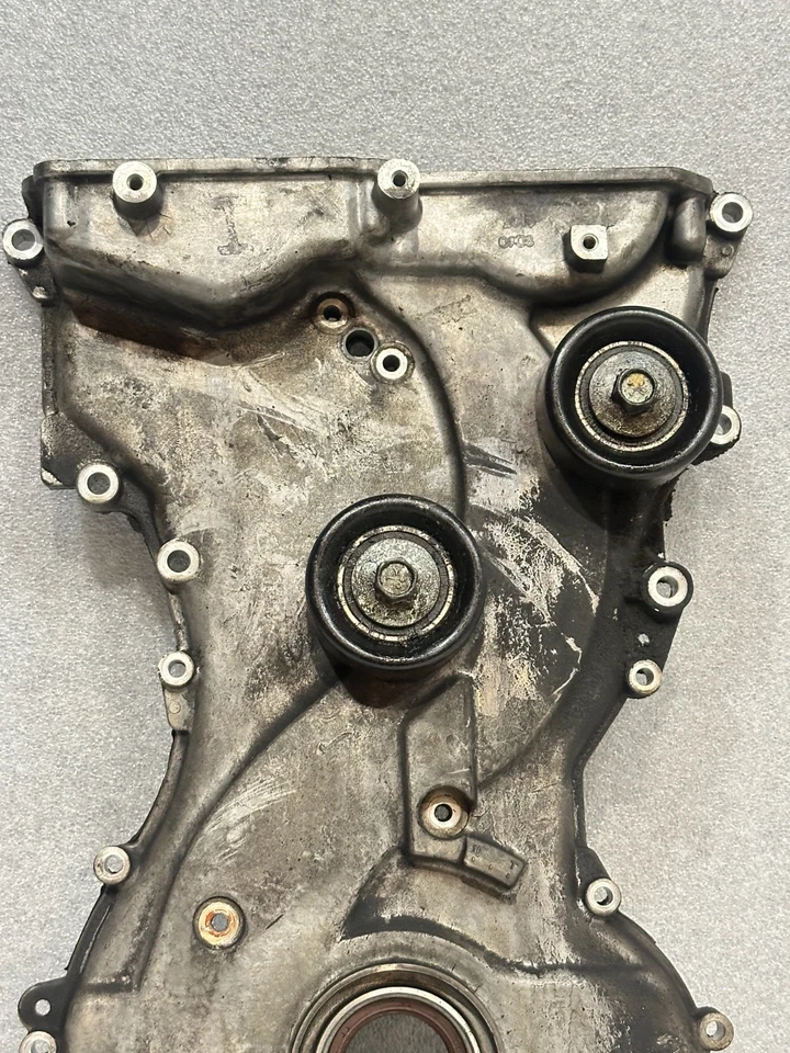 Cubierta de distribución delantera del motor Hyundai Genesis 2010-2014 cupé 2,0T turbo OEM #993 Foto 2 de 4