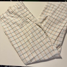 Vintage Corbin Plaid Pants 36x32 Jacobson's Preppy Golf Ivy USA Made