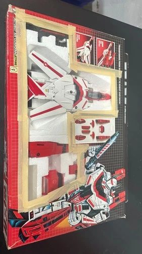 Vintage G1 Transformers Jetfire Complete In Box 1985 Hasbro Matsushiro Japan