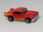 Vintage Original 1976 Hot Wheels Blackwall 57 Chevy Red Hong Kong