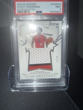 2023 Flawless Star Swatch Scoot Henderson Rookie Psa 9 Mint
