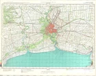 Russian Soviet Military Topographic Map - BANGKOK (Thailand), 1:200 000, ed.1980