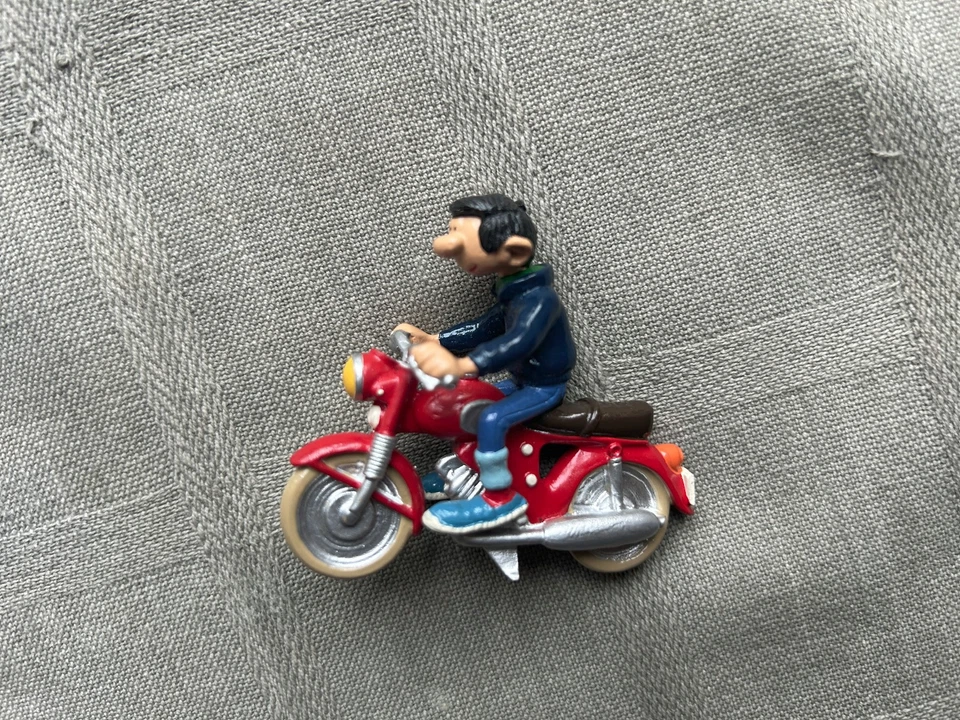 PIXI FRANQUIN GASTON SÉRIE 1 GASTON À MOTO 1500 EX 1991 EN ÉTAT PARFAIT - Bild 2 von 4