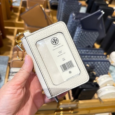 #K2#B9 nchaさま おまとめ購入品 Tory Burch Thea Flap Card Case 159428 In New Ivory, $150 | eBay