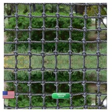 Safety Rope Climbing Net Nylon Mesh Kids Playground Garden Tree House 1.5M x 3M