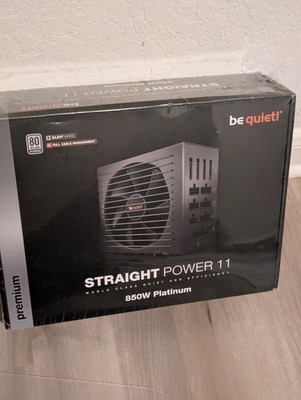 Be quiet! straight power 11 PC Power Supply Fan 850w Platinum