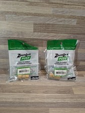 Lot of 2 PARKER PZKP-F4-HNBR  1/4" SAE Push-to-Connect HVAC Fitting,Brass 77106