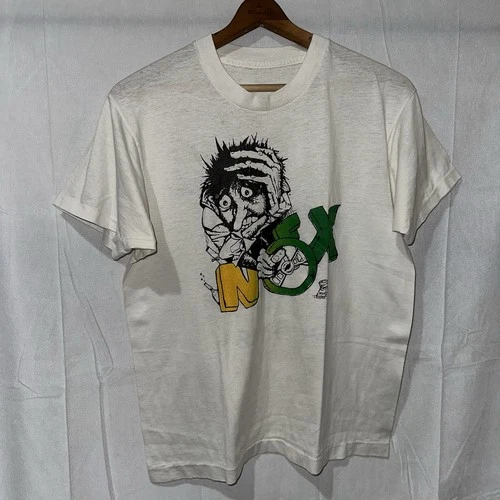 NOFX Gigan-Tour Single Stitch T Shirt Punk Band 1980s vintage concert t-shirt, vintage, single stitch, B+ condition