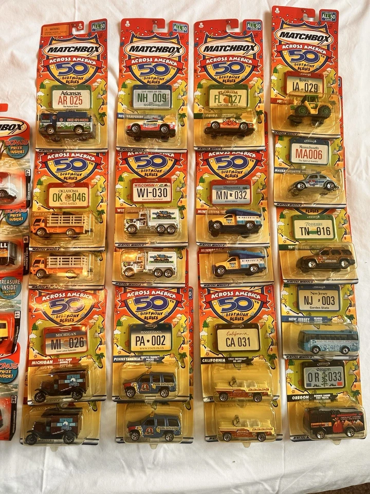 Lot Of 27 Matchbox Across America 50th, Around the World - Image 2 of 4