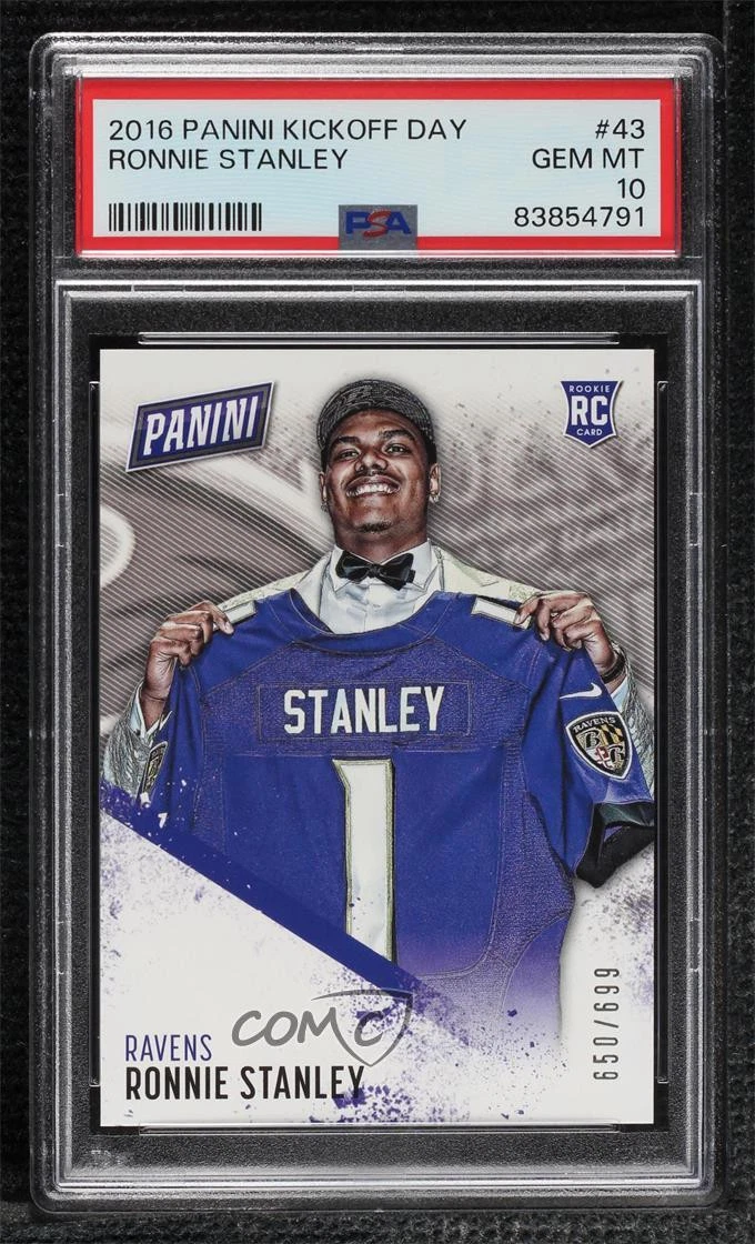 Ronnie Stanley Panini Kickoff Day #43 Base