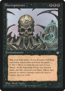 Necropotence - Ice Age (Rare Enchantment)