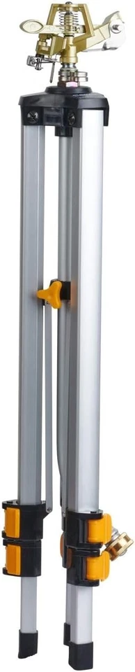 Melnor 脉冲草坪喷雾器型号 9610 三脚架支架带旋转喷头 — 第 2/4 张图片