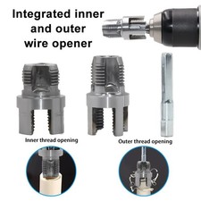 PPR Pipe Thread Tap Tool 4/6 Universal Internal External Wire Opener Plumbing