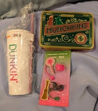 DUNKIN x WICKED FOR GOOD Bundle Tumbler Straw Toppers And Tin