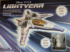 Disney Pixar Lightyear XL-15 Spaceship Jet Buzz Lightyear Figure Lights Sounds