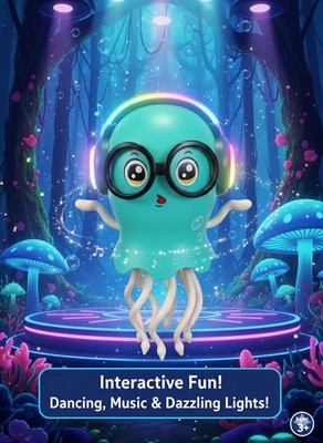 Dancing octupus Toy with led Lights & Music fun for kids