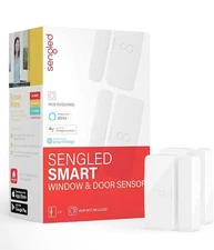 Sengled Smart Window & Door Sensor,Hub Required,Works W/ Alexa,Google,2-Pack NEW