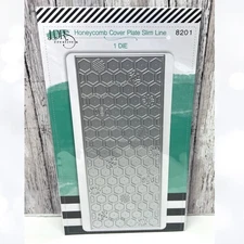 LDRS HONEYCOMB Bees Slim Line Cover Plate Slimline Dies