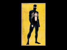 Spider-Man Symbiote Comicbook Sticker