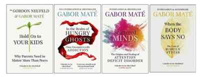 Gabor Maté 4 Books Collection Set, When the Body Says No, Ghosts Paperback