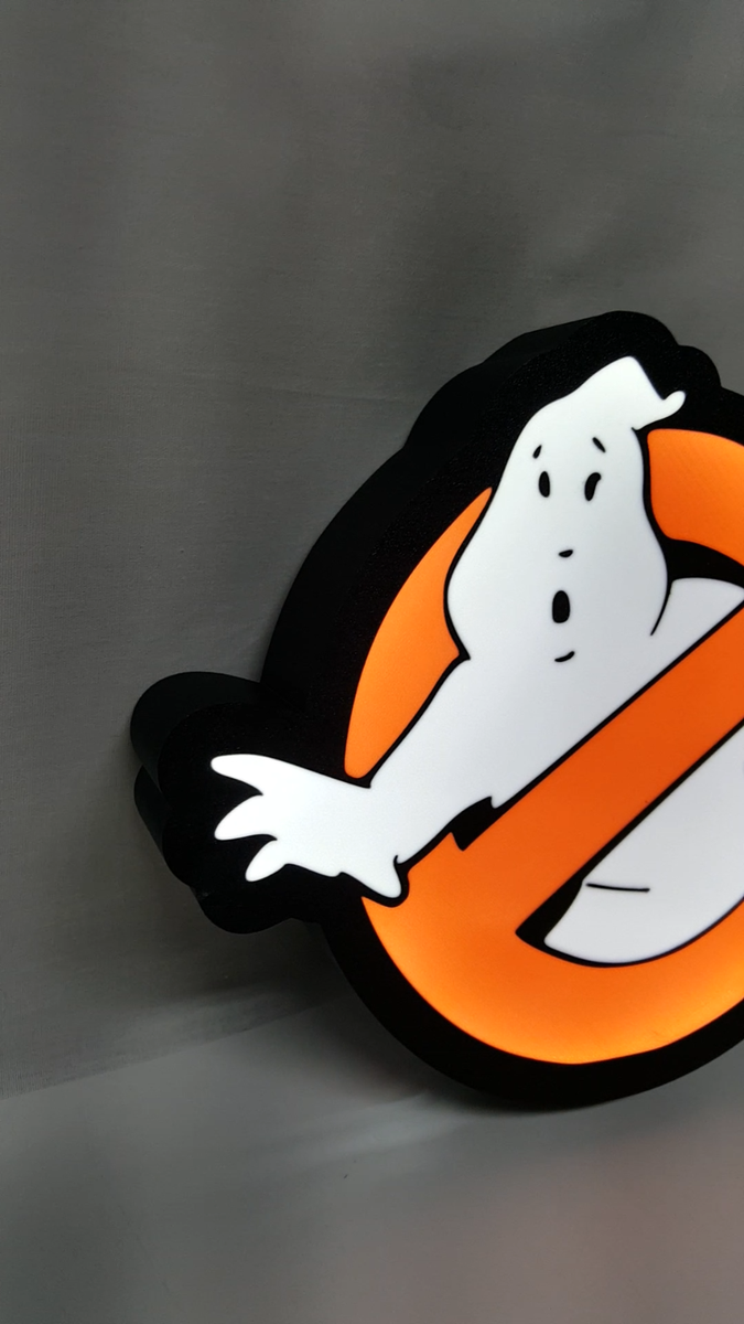 Ghostbusters LED Sign Light Box Wall Decor LED Display | eBay