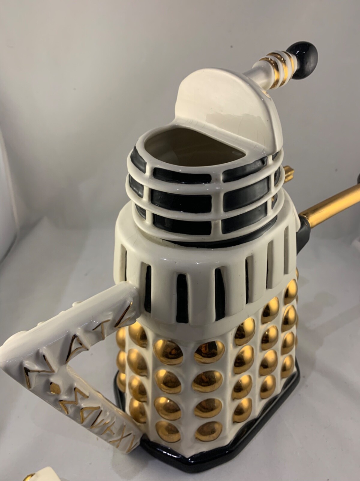 Doctor Who Dalek Teapot Gary Seymour Ultra Rare Prototype eBay