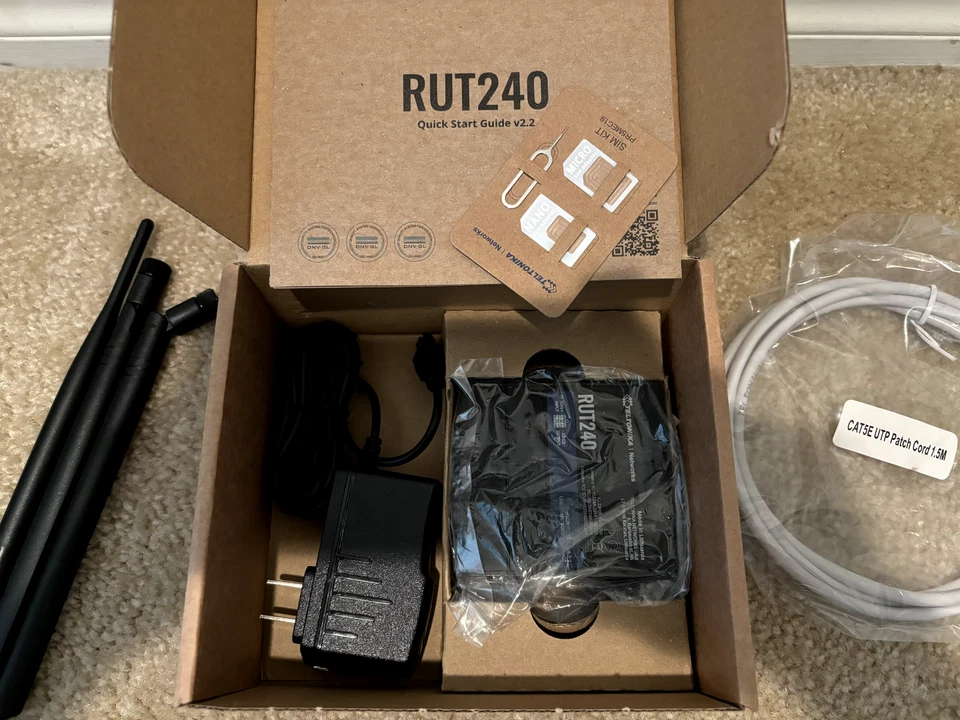 Teltonika Industrial RUT240 4G LTE Wi-Fi Router BRAND NEW NIB - Image 4 of 4