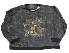 Legendary Whitetails Original Deer Gear Fleece Camo Long-Sleeve Jacket Mens 3XL