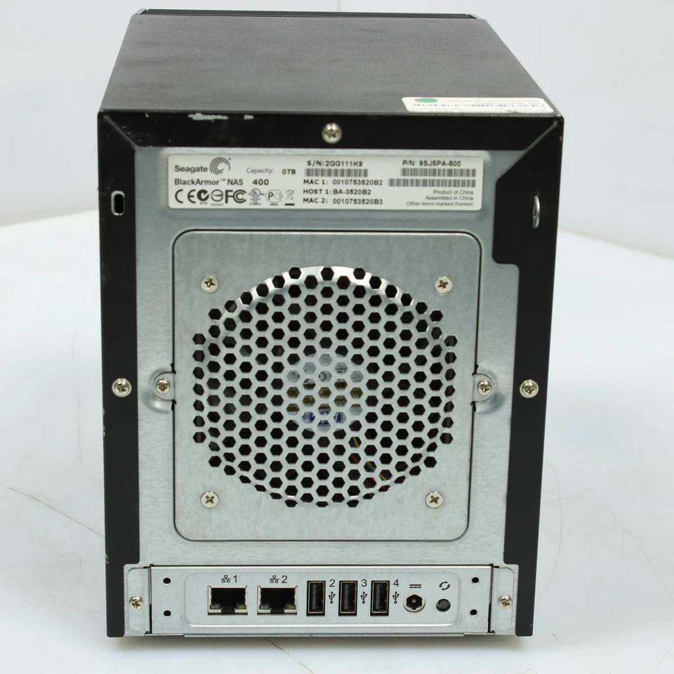 Seagate BlackArmor 400 4-Bay 4x 1Tb Seagate HDD NAS - Image 3 of 4