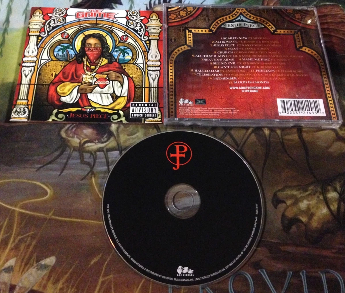 The Game Jesus Piece CD (2011) Nasdisc Vinyl Marketplace