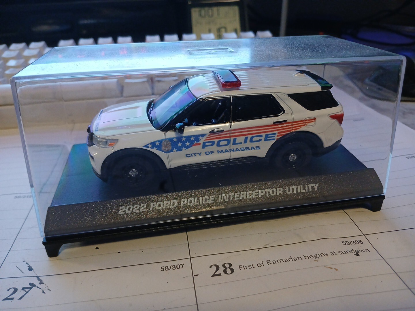 City of Manassas Police Virginia VA 1/43 Ford Explorer Rare display Car model