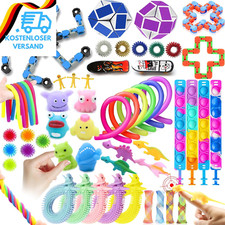 50 Pcs Fidget Toys Set, Stress-Angst Relief S...