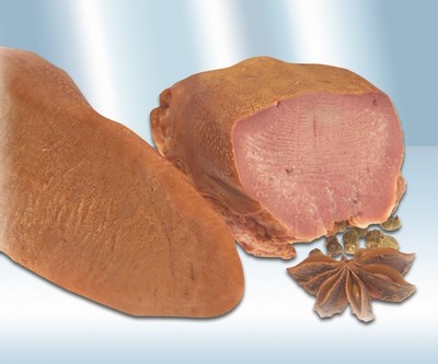 Geräucherte Zunge Lackmann  Wurst Russische Wurst 