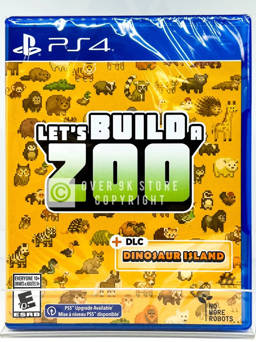 Let's Build a Zoo - PS4 - Brand New, Factory Sealed 819335021334