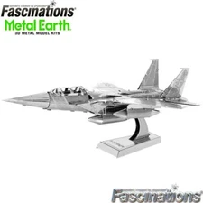  Metal Earth F-15 Eagle Military Aircraft 3D DIY Steel Model Hobby Building Kit