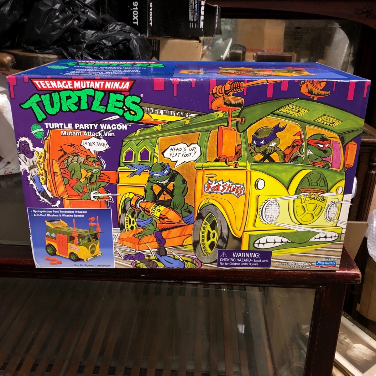 TMNT Original Party Wagon Playmates 2021 Teenage Mutant Ninja Turtles ...