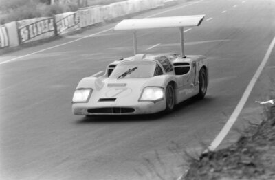 Mike Spence & Phil Hill Chaparral 2F Chevrolet Le Mans 1967 Motor Old Photo 55