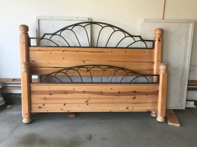 King Size Basset Oakwood Head Footboard Bed Frame Ebay