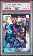 1997 Pinnacle WNBA Executive Collection Pamela McGee PSA 7 USC Trojans JaVale